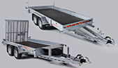 Car and machine trailers