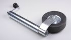 Jockey wheel with full rubber