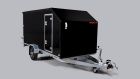Enclosed van trailer, 1500F401L183 "black edition"