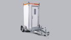 Mobiilne 300L WC eemaldatava kabiiniga