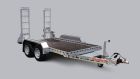 Machine trailer for miniloaders and excavators.