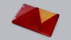Rear lamp replacement glass