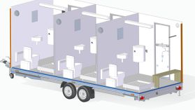 2000F612T222 Three bathrooms and toilets