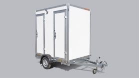 Mobile double 300L toilet 2