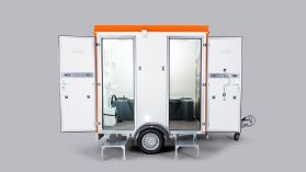 Mobiilne topelt 300L WC 2