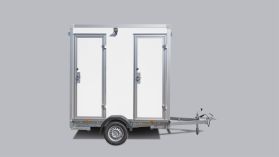 Mobile double 300L toilet 2