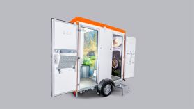 Mobiilne topelt 300L WC 2