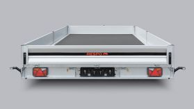 2700P402T205 Flatbed trailer (with accessories)