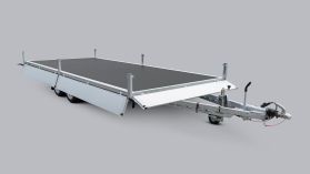 2700P402T205 Flatbed trailer (with accessories)