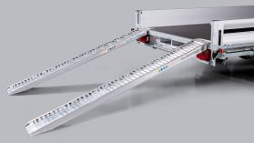 2700P402T205 Flatbed trailer (with accessories)