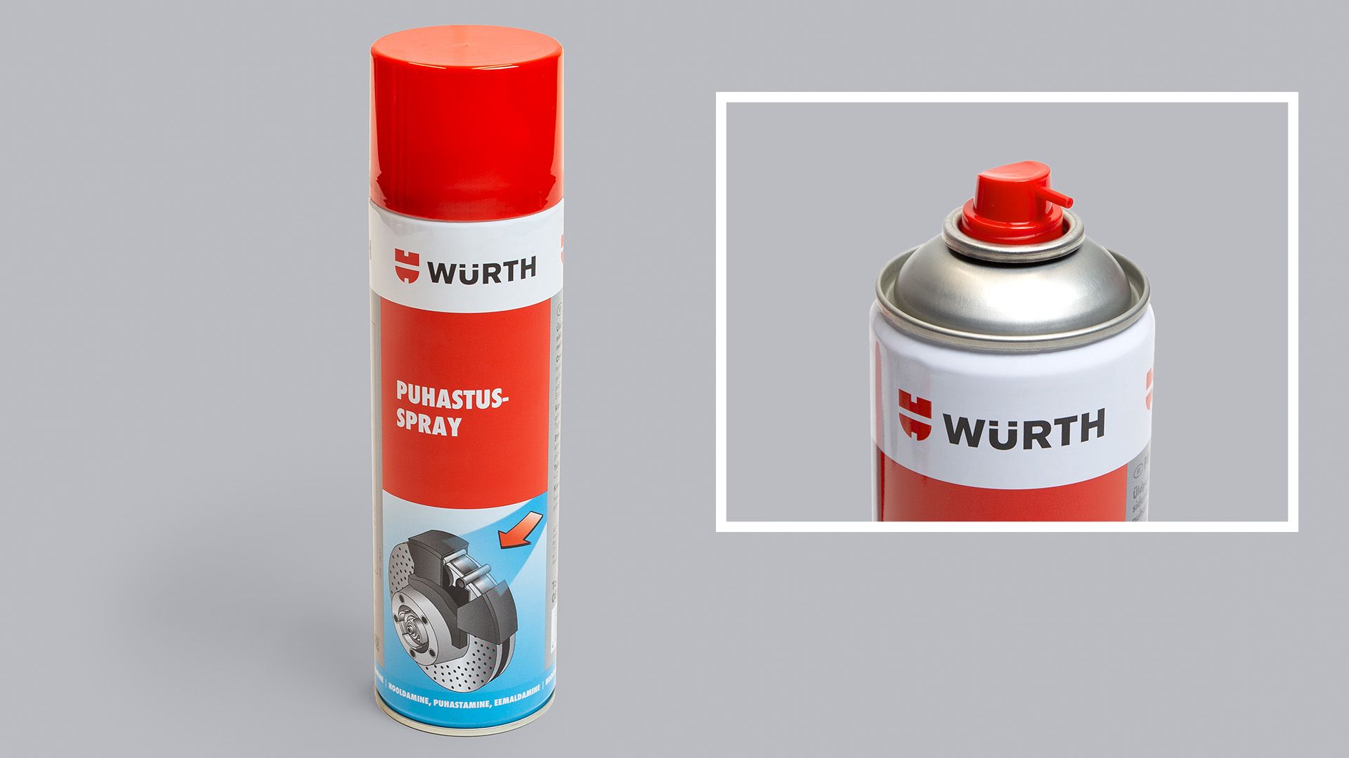 Würth puhastusspray 500ml (brake cleaner)