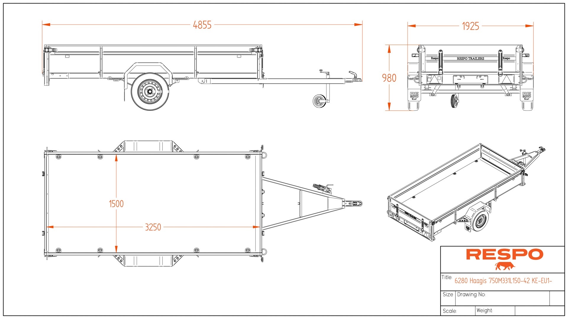750M331L150 with Gansi hardtop lid SPECIAL OFFER