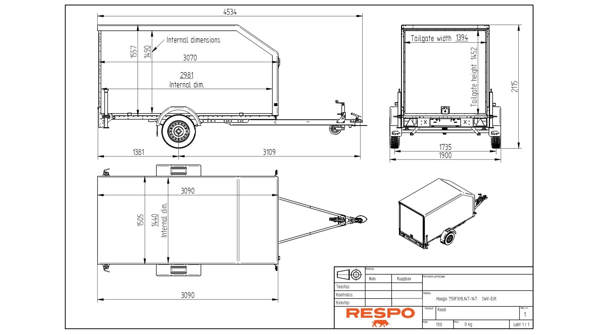 750F301L147 standard