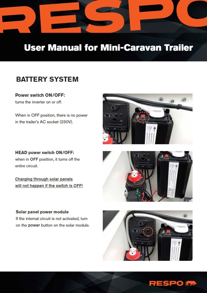 Caravan user manual